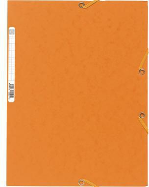 Sammelmappe Exacompta DIN A4 400g/m² Colorspankarton orange EXACOMPTA