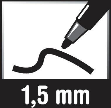 Geldscheinprüfstift GENIE® Quicktester EUR USD GBP CHF 15mm GENIE® Quicktester EUR USD GBP CHF 15mm GENIE – Ansicht 3