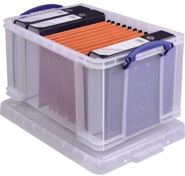 Aufbewahrungsbox Really Useful Box 60 x 315 x 40 cm (B x H x T) 48l Polypropylen transparent REALLY USEFUL BOX