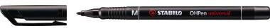 Folienstift STABILO® OHPen universal 1mm schwarz nicht dokumentenecht STABILO