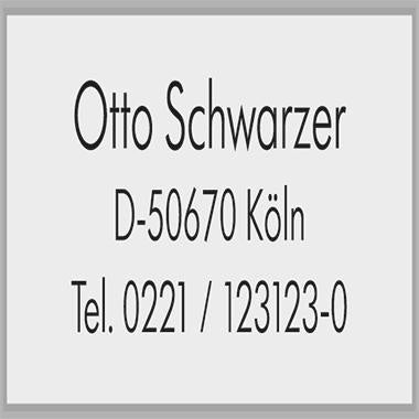 Textstempel trodat® Printy 4910 26 x 9 mm (B x H) individuelle Textplatte schwarz TRODAT – Ansicht 3