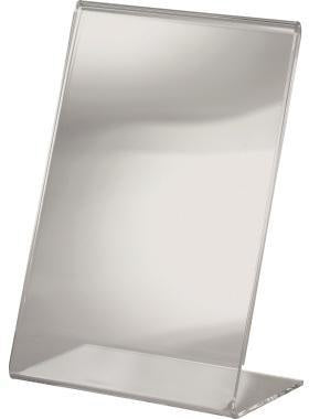 Tischaufsteller SIGEL schräg 106 x 155 x 53 cm (B x H x T) DIN A6 einseitig verwendbar Beschriftungsschild auswechselbar