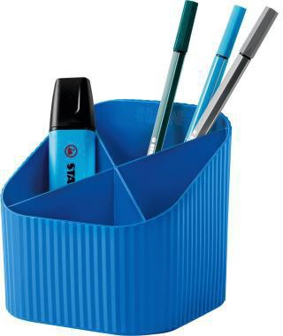 Stifteköcher HAN Re-X-LOOP 111 x 105 x 111 cm (B x H x T) Polypropylen 100 % recycelt blau HAN – Ansicht 3