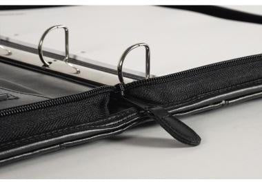 Schreibmappe Soennecken ESSEN 37 x 30 x 45 cm (B x H x T) Lederimitat schwarz SOENNECKEN – Ansicht 3