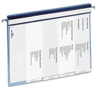Personalhefter DURABLE DIN A4 Kunststoff blau DURABLE DIN A4 Kunststoff blau DURABLE
