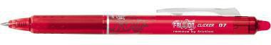 Tintenroller PILOT FriXion Clicker 04mm rot Rundspitze nicht dokumentenecht PILOT