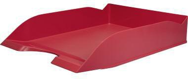Briefablage Soennecken oeco DIN A4 Polystyrol Farbe: rot SOENNECKEN