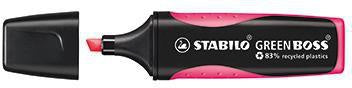 Textmarker STABILO® GREEN BOSS® 2-5mm pink Keilspitze STABILO