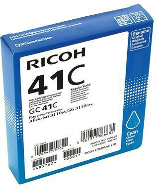 Gelpatrone Ricoh GC-41 C ca 2200 Seiten cyan Ricoh GC-41 C ca 2200 Seiten cyan RICOH
