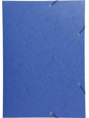 Sammelmappe Exacompta DIN A3 600g/m² Colorspankarton blau EXACOMPTA