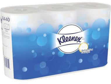 Toilettenpapier Kleenex® 3-lagig Tissue weiß 350 Bl/Rl 6 Rl/Pack KLEENEX