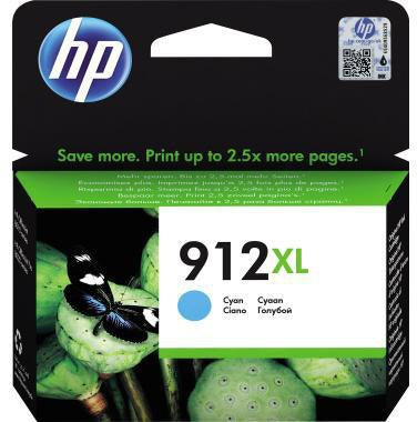 Tintenpatrone HP Originalzubehör 912XL ca 825 Seiten cyan 99ml HP
