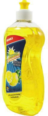 Geschirrspülmittel REINEX Ultra-Fix citrus nicht biologisch abbaubar pH-Wert: 68-72 Kunststoff 05l REINEX