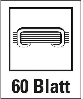 Heftgerät Leitz 25/10 Flachheftung 60 Bl (80 g/m²) inkl 1000 Heftklammern 25/10 Metall/Kunststoff silber LEITZ – Ansicht 3