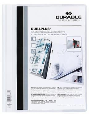 Angebotshefter DURABLE DURAPLUS® DIN A4 Überbreite PVC weiß DURABLE