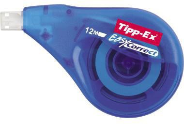 Korrekturroller Tipp-Ex® Easy Correct 42 mm x 12 m (B x L) seitliche Anwendung 20 St/Pack TIPP-EX