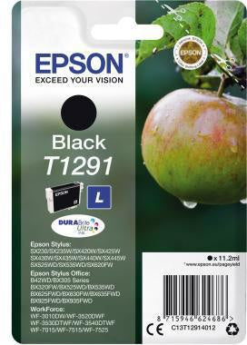 Tintenpatrone Epson Originalzubehör T1291 ca 380 Seiten schwarz 112ml EPSON