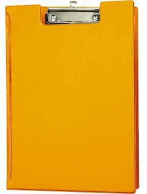 Klemmbrettmappe MAUL 23 x 32 cm (B x H) Karton Material der Kaschierung außen: Folie orange MAUL