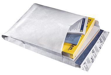 Faltentasche Tyvek® DIN B4 250 x 353 mm (B x H) ohne Fenster 55g/m² mit Haftklebung Tyvek® weiß 20 St/Pack TYVEK