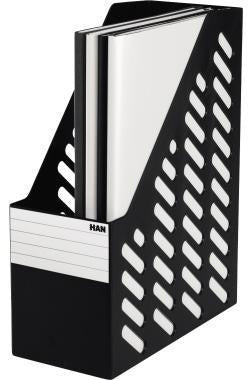 Stehsammler HAN KLASSIK XXL 115 x 315 x 246 cm (B x H x T) DIN A4 DIN C4 Werkstoff: Polystyrol schwarz HAN
