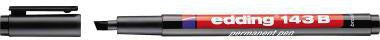 Folienstift edding 143 B 1-3mm schwarz nicht dokumentenecht EDDING