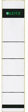Ordnerrückenetikett Leitz schmal/kurz 39 x 192 mm (B x H) selbstklebend ohne Griffloch grau 10 Etik/Pack LEITZ