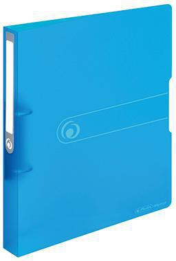 Ringbuch Herlitz easy orga to go DIN A4 Polypropylen blau transparent HERLITZ