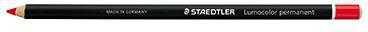 Trockenmarker STAEDTLER® Lumocolor® permanent glasochrom rot STAEDTLER