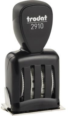 Datumstempel trodat® Classic 2910/C9 54 x 30 mm (B x H) EINGEGANGEN Monat in Buchstaben Metall/Kunststoff TRODAT