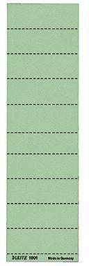 Beschriftungsschild Leitz ALPHA® 60 x 21 mm (B x H) 190g/m² Karton grün 100 St/Pack LEITZ