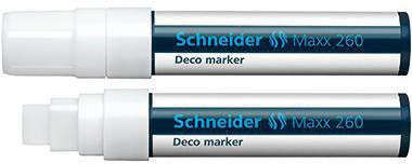 Kreidemarker Schneider Maxx 260 5-15mm weiß Schneider Maxx 260 5-15mm weiß SCHNEIDER