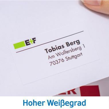 Universaletikett HERMA PREMIUM 97 x 423 mm (B x H) nicht wieder ablösbar Papier weiß 300 Etik/Pack HERMA – Ansicht 3