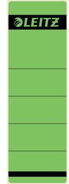 Ordnerrückenetikett Leitz breit/kurz 615 x 192 mm (B x H) selbstklebend ohne Griffloch grün 10 Etik/Pack LEITZ