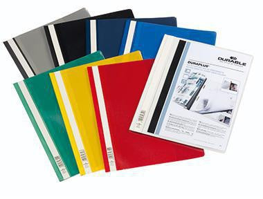 Angebotshefter DURABLE DURAPLUS® DIN A4 Überbreite PVC gelb DURABLE – Ansicht 4