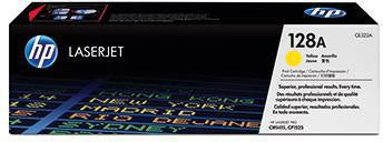 Toner HP Originalzubehör 128A ca 1300 Seiten gelb HP