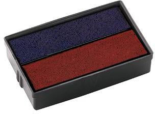 Stempelersatzkissen COLOP® E10 COLOP® Mini-Dater S160 S160L 27 x 15 mm (B x H) blau/rot COLOP