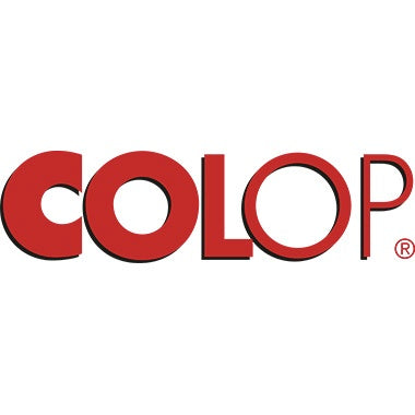 Datumstempel COLOP® mini-dater 160/L 25 x 12 mm (B x H) BEZAHLT 2 Druckzeile blau/rot COLOP – Ansicht 2