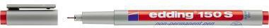 Folienstift edding 150 S 03mm rot nicht dokumentenecht EDDING