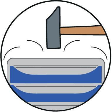 Schubladenbox Exacompta BIG-BOX plus 5 Schubladen DIN A4 Überbreite Polystyrol Gehäusefarbe: schwarz Farbe der – Ansicht 3