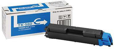 Toner KYOCERA Originalzubehör TK-580C ca 2800 Seiten cyan KYOCERA