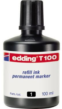 Nachfülltinte Marker edding T100 Flasche schwarz 100ml edding T100 Flasche schwarz 100ml EDDING