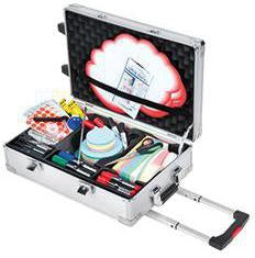 Moderationskoffür Legamaster Professional Travel 54 x 35 x 16 cm (B x H x T) Aluminium silber LEGAMASTER