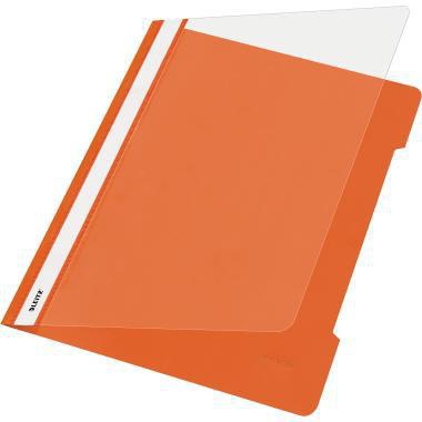 Schnellhefter Leitz DIN A4 Polypropylenfolie orange Leitz DIN A4 Polypropylenfolie orange LEITZ