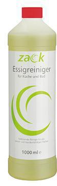 Essigreiniger zack nicht dermatologisch getestet 24 Kunststoff 1l ZACK