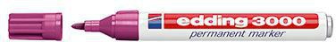 Permanentmarker edding 3000 15-3mm rotviolett edding 3000 15-3mm rotviolett EDDING