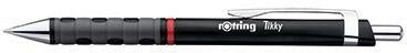 Kugelschreiber rotring Tikky 1mm M blau dokumentenecht Farbe des Schaftes: schwarz ROTRING