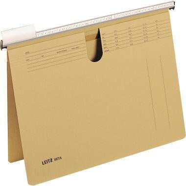 Hängehefter Leitz BETA® DIN A4 250g/m² Natronkarton naturbraun LEITZ
