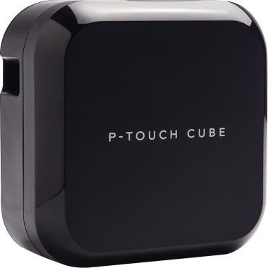 Beschriftungsgerät Brother CUBE Plus inkl Schriftband (24 mm x 4 m schwarz auf weiß) USB-Kabel Dokumentation BROTHER