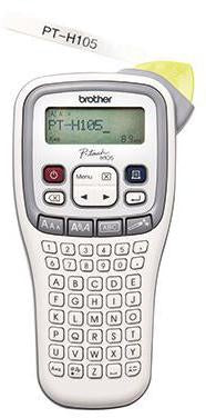 Beschriftungsgerät Brother PT-H105 1 Display-Zeile 3 Schriftgrößen 2 Druckzeilen inkl TZe-Schriftbandkassette (12 mm x 4 m