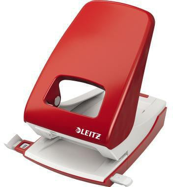 Registraturlocher Leitz NeXXt 8cm 40 Bl (80 g/m²) Metall rot LEITZ